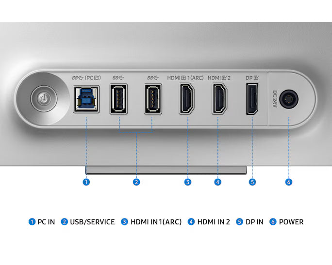 Samsung LS32DG802SMXUE – شاشة Gaming OLED UHD 4K 240Hz احترافية Samsung LS32DG802SMXUE – شاشة Gaming OLED UHD 4K 240Hz احترافية